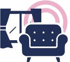 普段洗えないカーテンやソファなどの布製品に